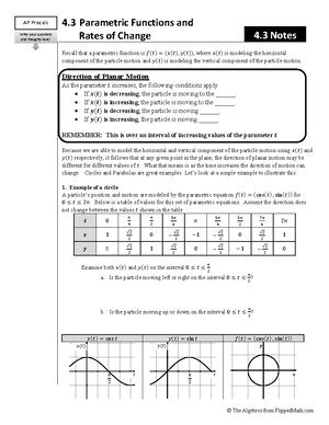 HW FRQ1 - HW1 - FRQ1 Task Model A FRQ 1 Task Models AP Precalculus Exam ...