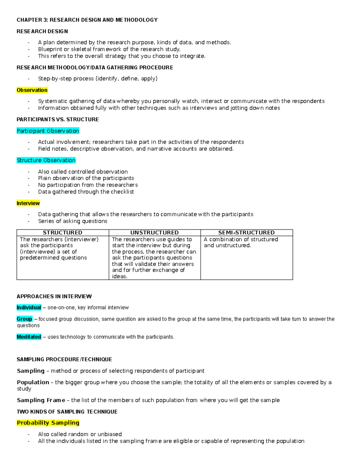 practical research chapter 3 format