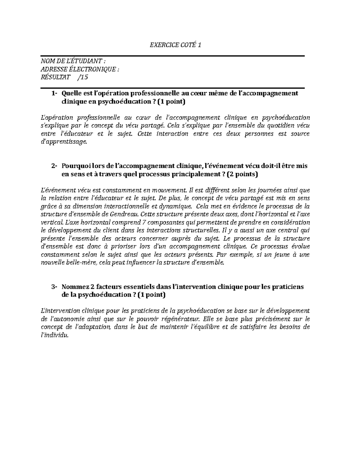 Certificat En Intervention éducative En Milieu Familial Et Communautaire