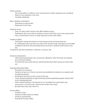 Psychology 101 Notes for Exam 3 - Cognition and Intelligence - Amos ...