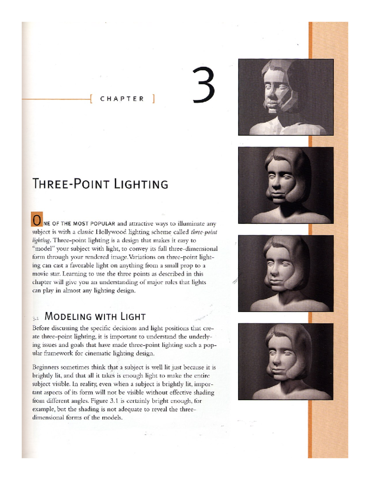 3point lighting - Assistant - Ba /BBA/BCom calicut university - Studocu