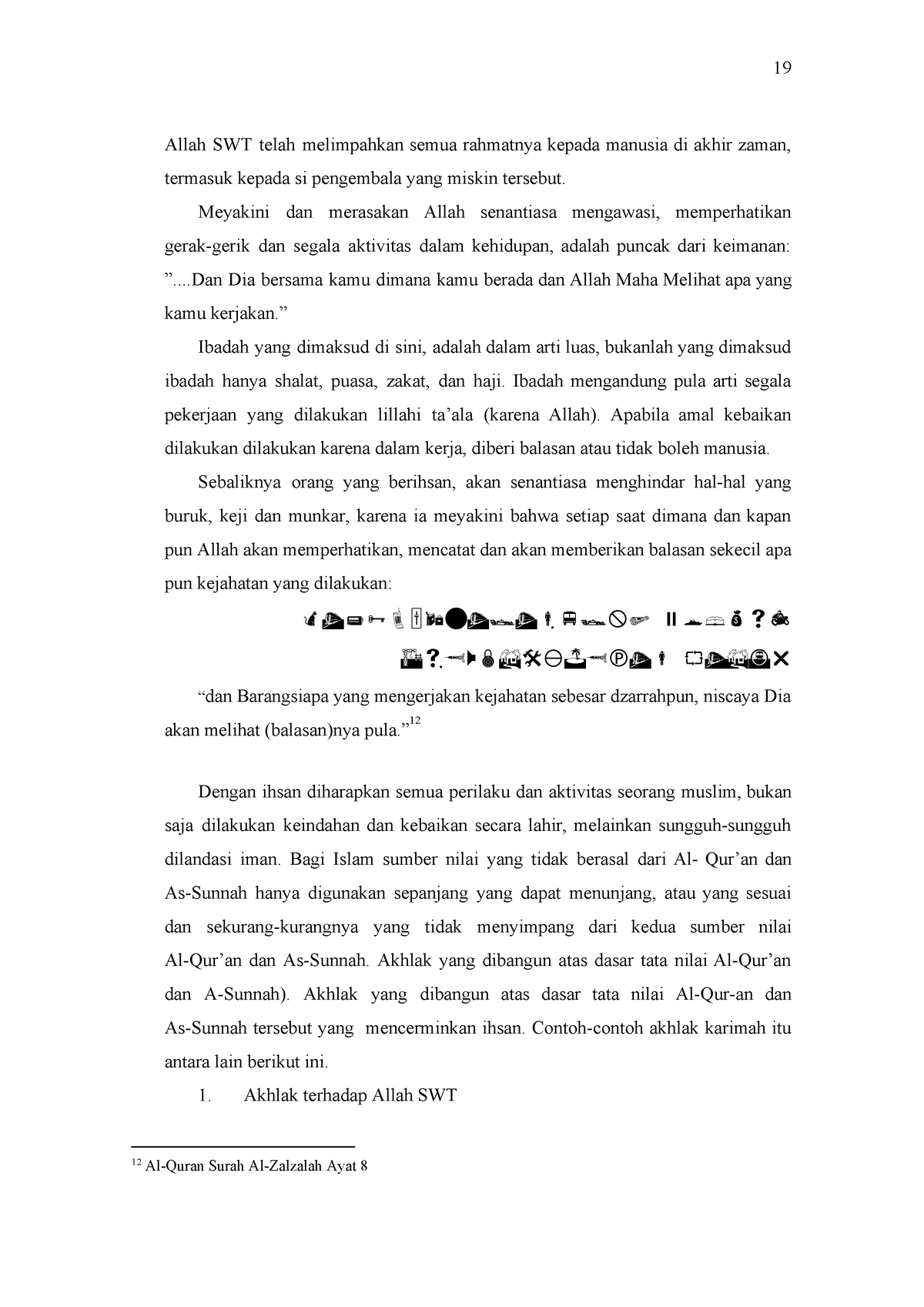 Makalah Agama Islam Kel Pdf 19 19 Allah Swt Telah Melimpahkan Semua