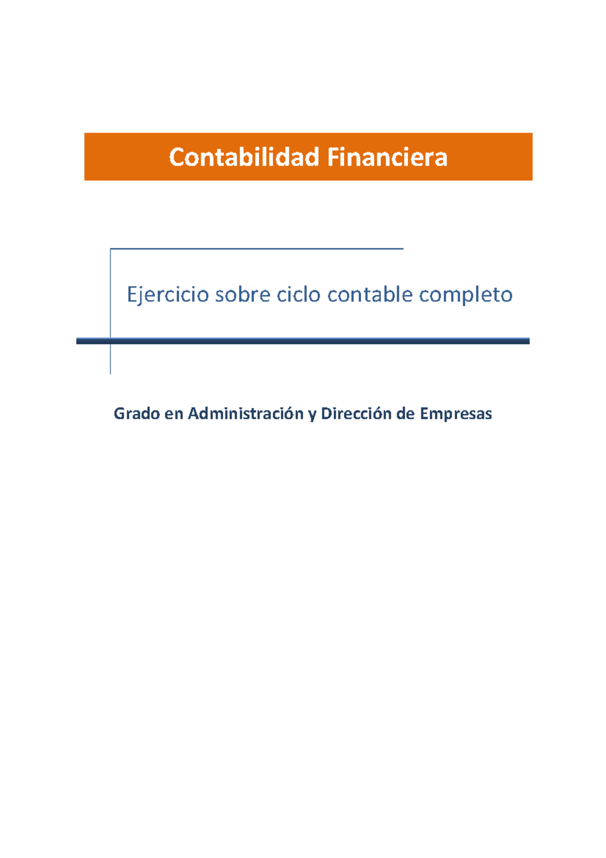 1.2 Ejercicio Ciclo Contable Completo - Contabilidad Financiera ...