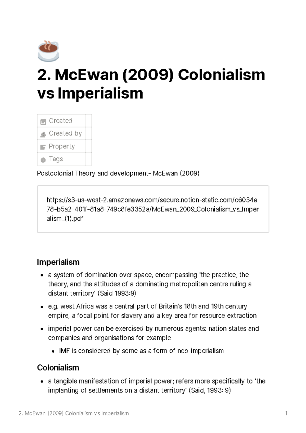 mcewan-2009-reading-notes-mcewan-2009-colonialism-vs-imperialism-1