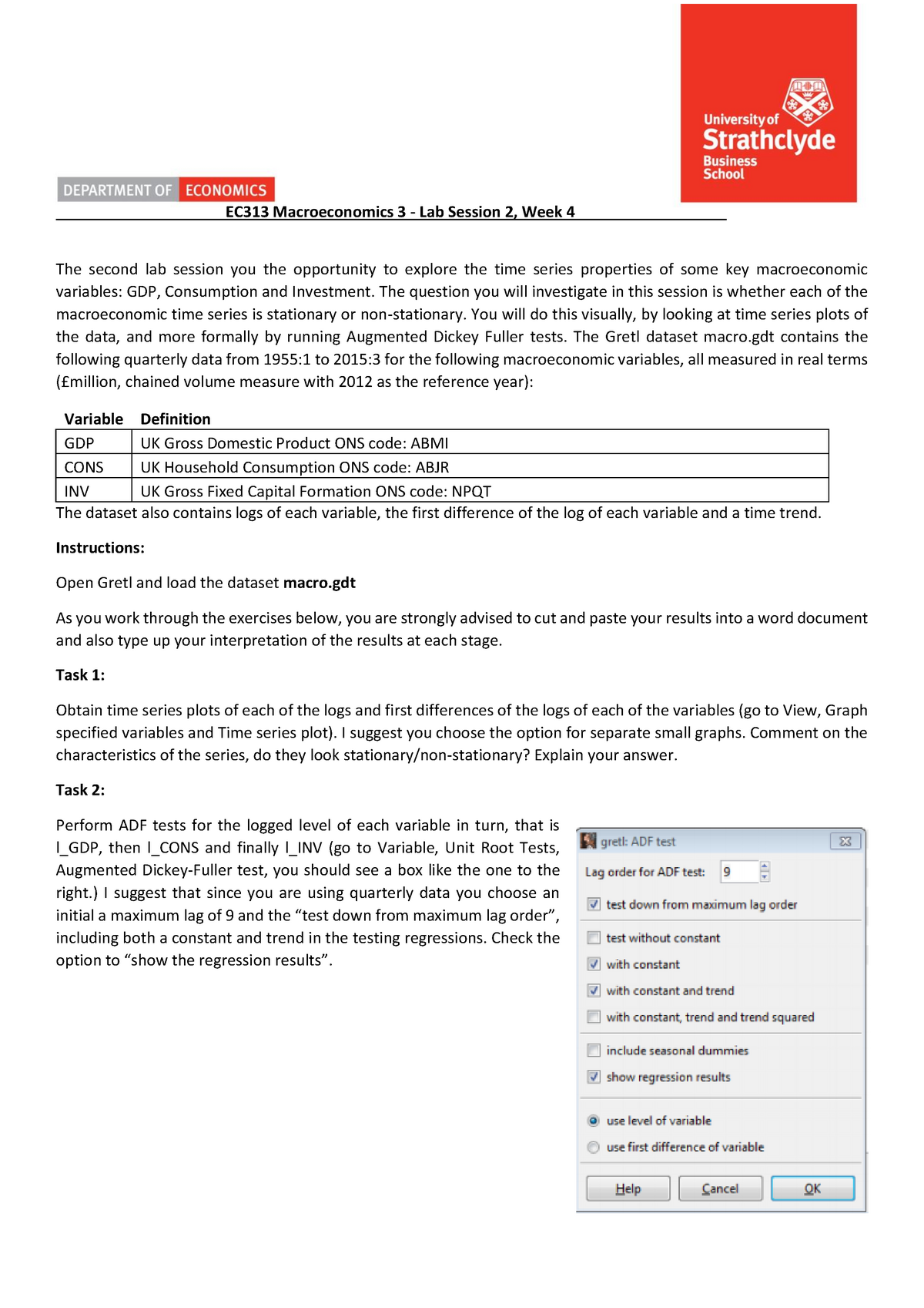 Lab Session Worksheet 2 - Warning: TT: Undefined Function: 32 Warning ...