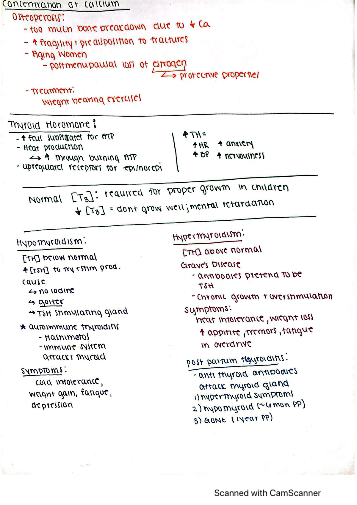 Systems Physiology- Thyroid: Hyper And Hypo - 01:146:356 - Studocu