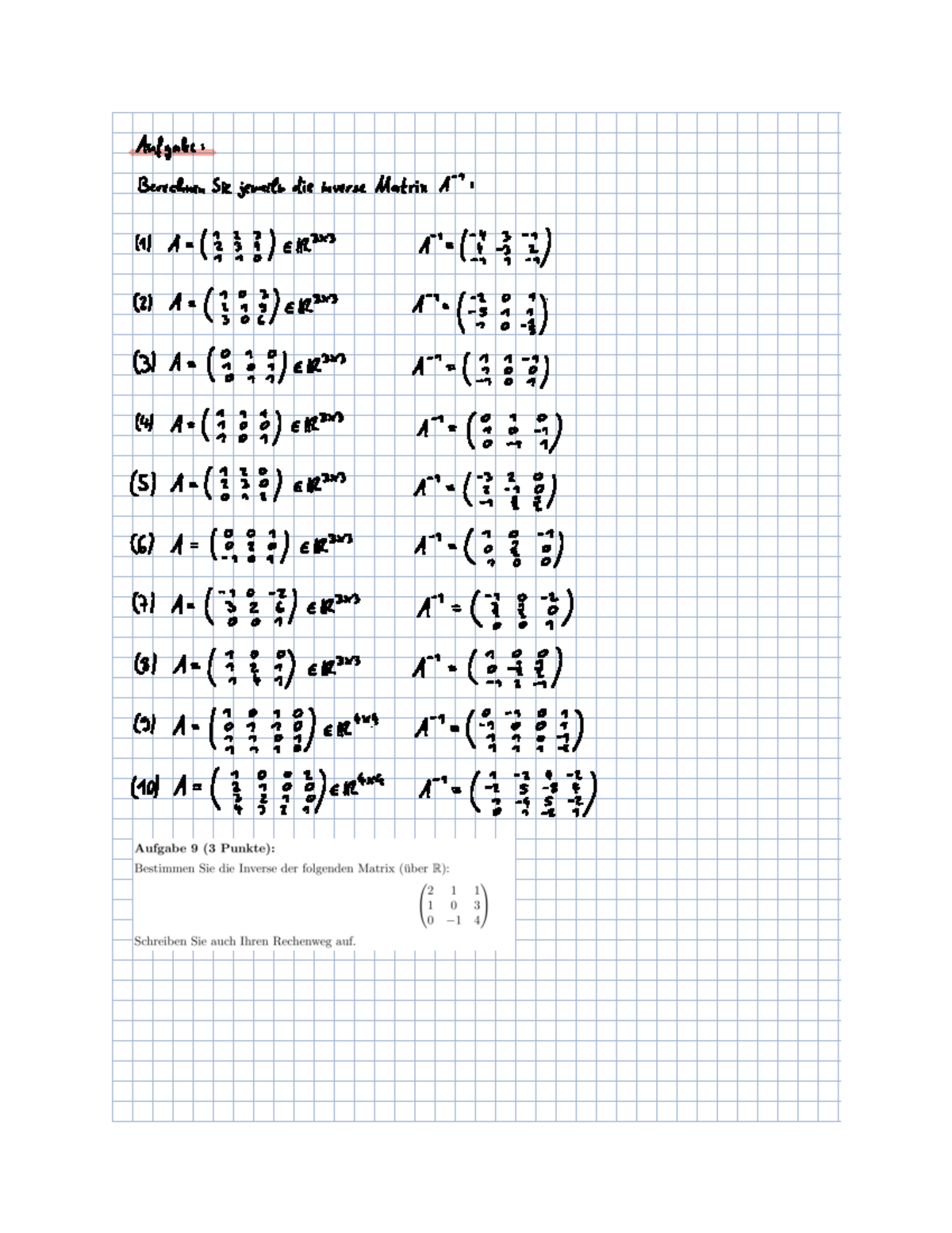 inverse-matrix-aufgaben-kopie-lineare-algebra-i-studocu