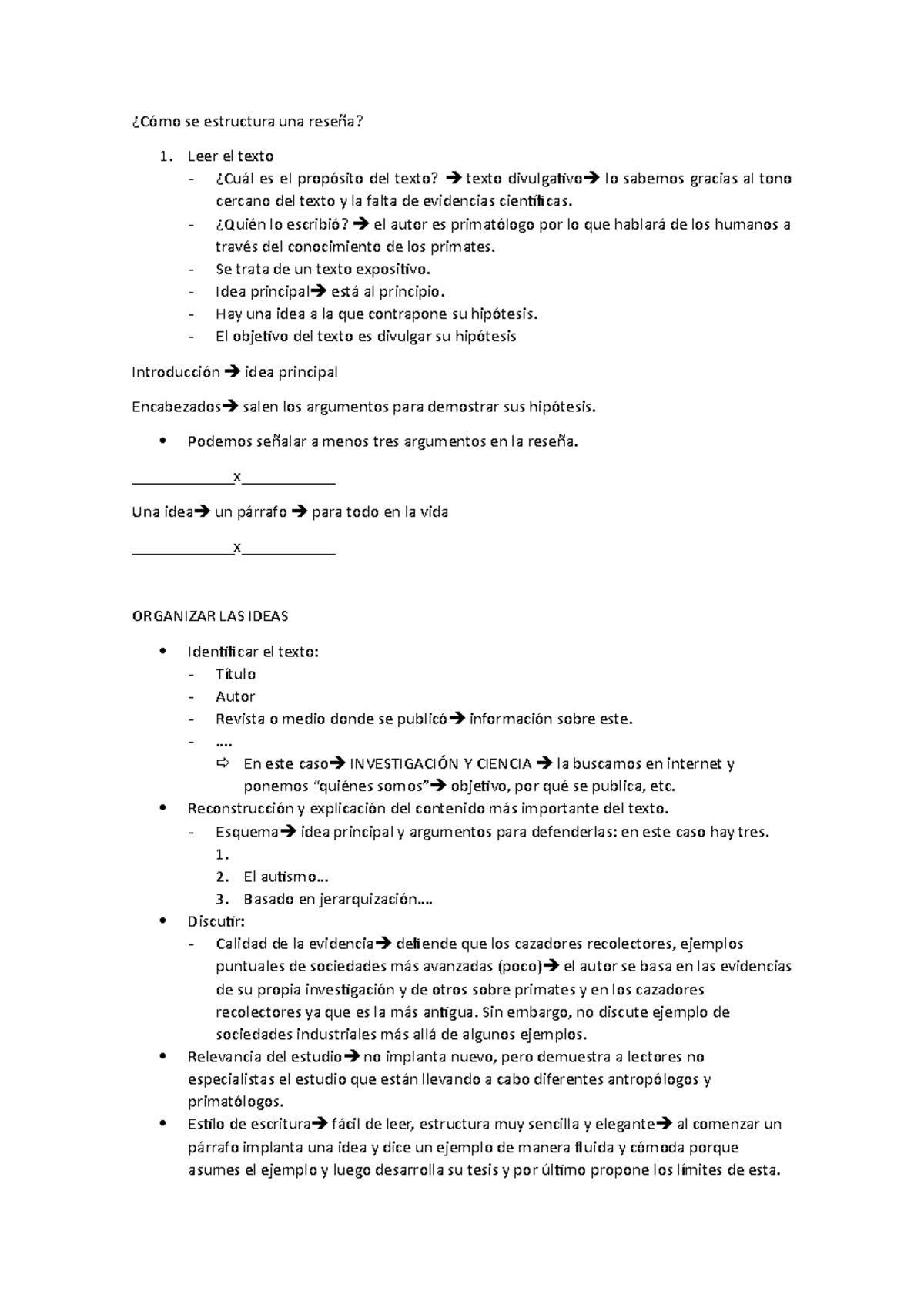 Cómo se estructura una reseña. maneras de realizar una reseña y ...