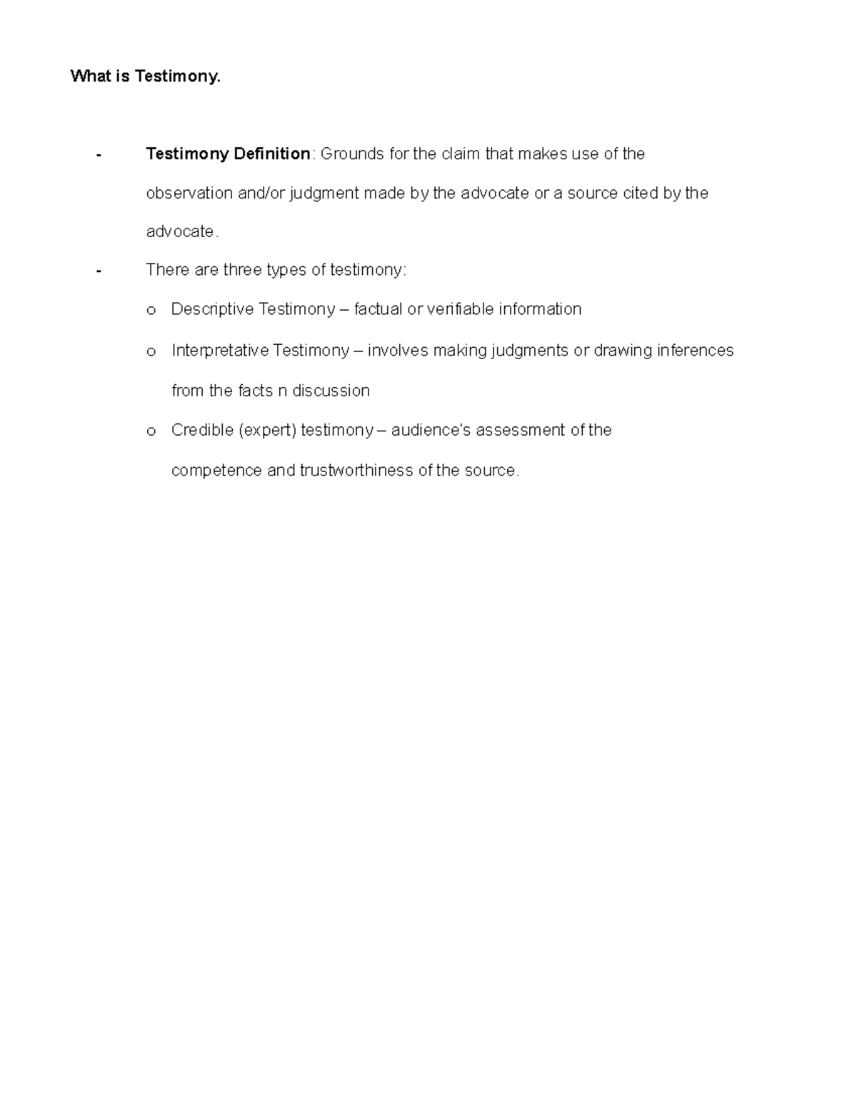 comm-notes-1-film-studies-analysis-and-research-what-is-testimony