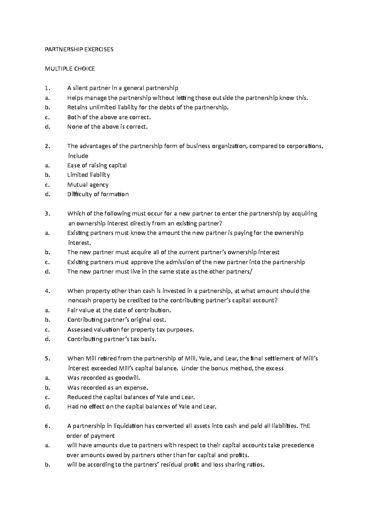 partnership-exercises-partnership-exercises-multiple-choice-a-silent