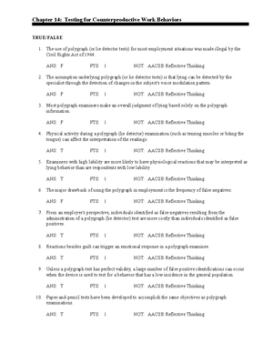 HR effectiveness - NOTES HR - Indicators Indicators: performance ...