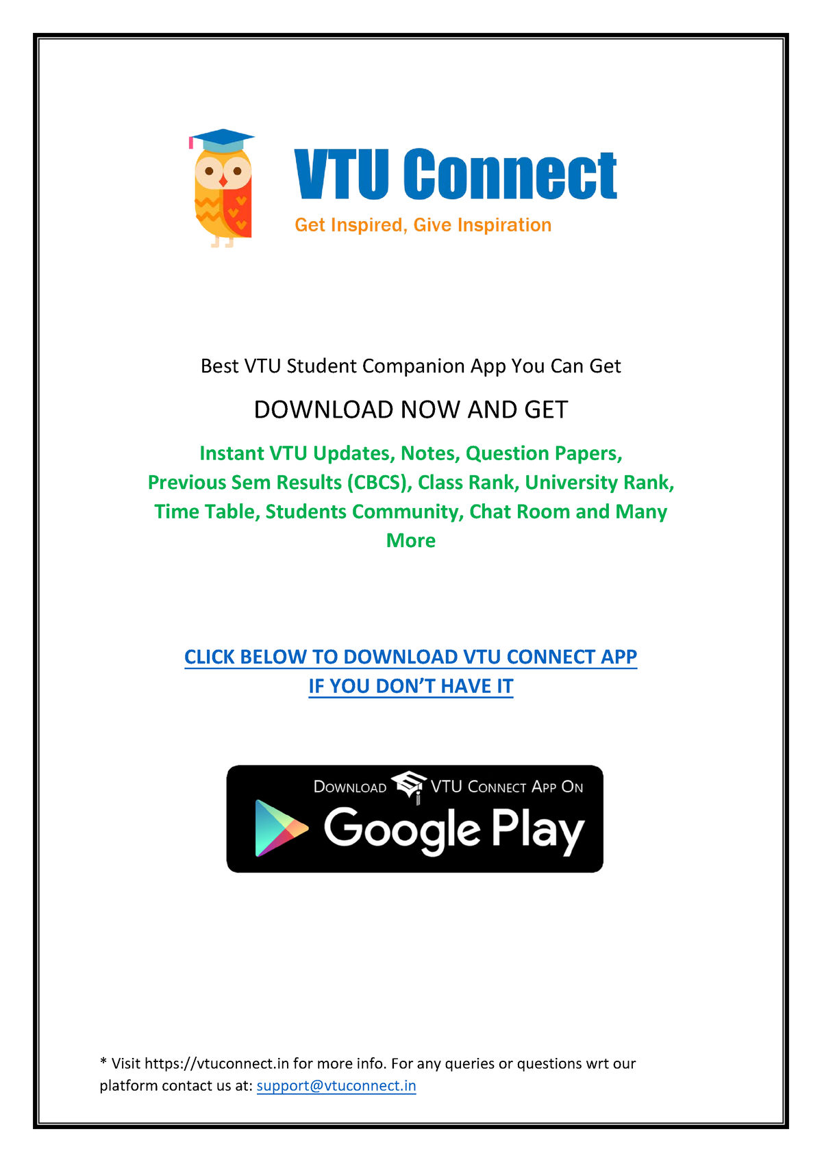 Module 1 - Best VTU Student Companion App You Can Get DOWNLOAD NOW AND ...