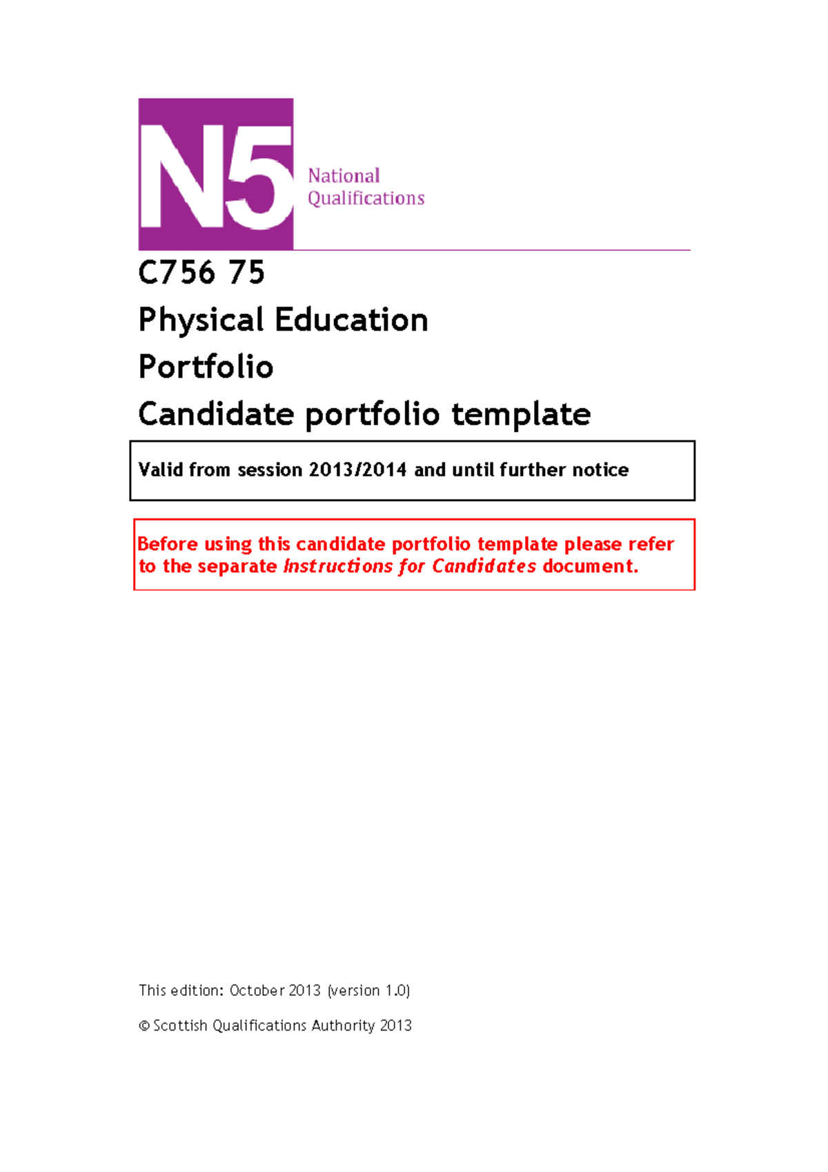 N5-PE-Portfolio 1 - N5 Portfolio - Professional Development ...