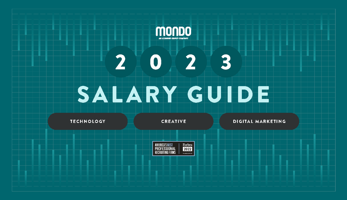 Mondo 2023 Salary Guide S A L A R Y G U I D E T E C H N O L O G Y C R Thumb 1200 692 