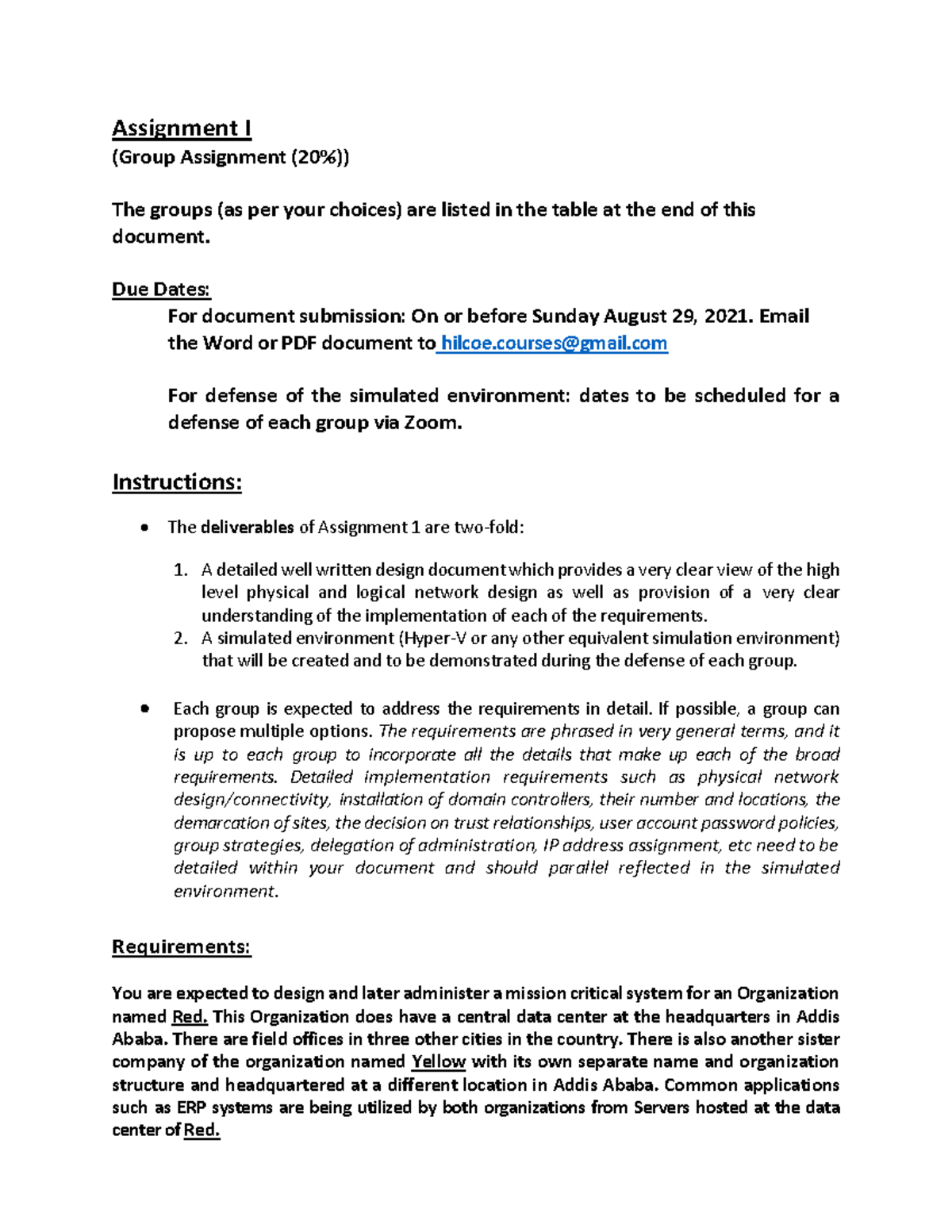 1630133602237 Assignment 1 Details and Grouping - Accounting ...