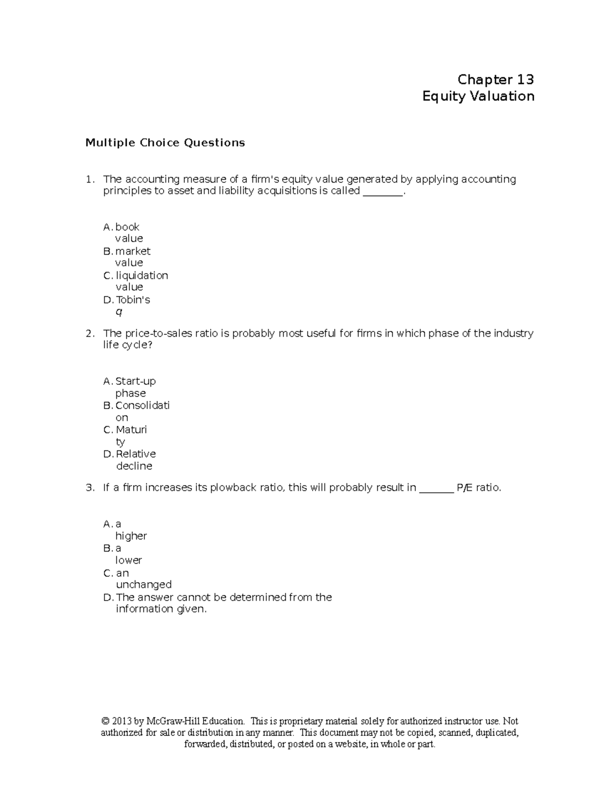 chap013-i-wanted-to-use-this-document-chapter-13-equity-valuation