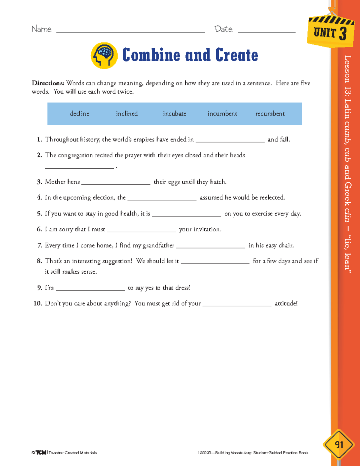 Lesson+13+-+1 - Just some class notes to start your next year started ...