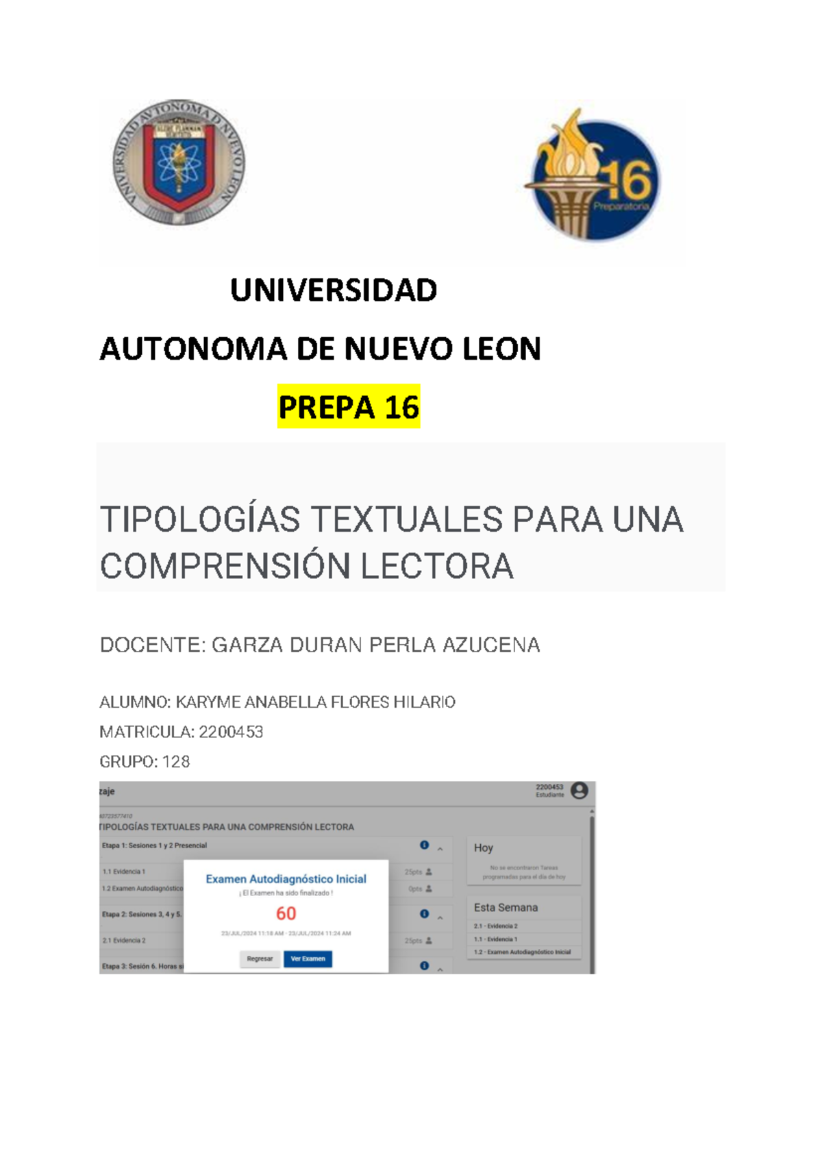 tipologías textuales - Lógica - UNIVERSIDAD AUTONOMA DE NUEVO LEON ...