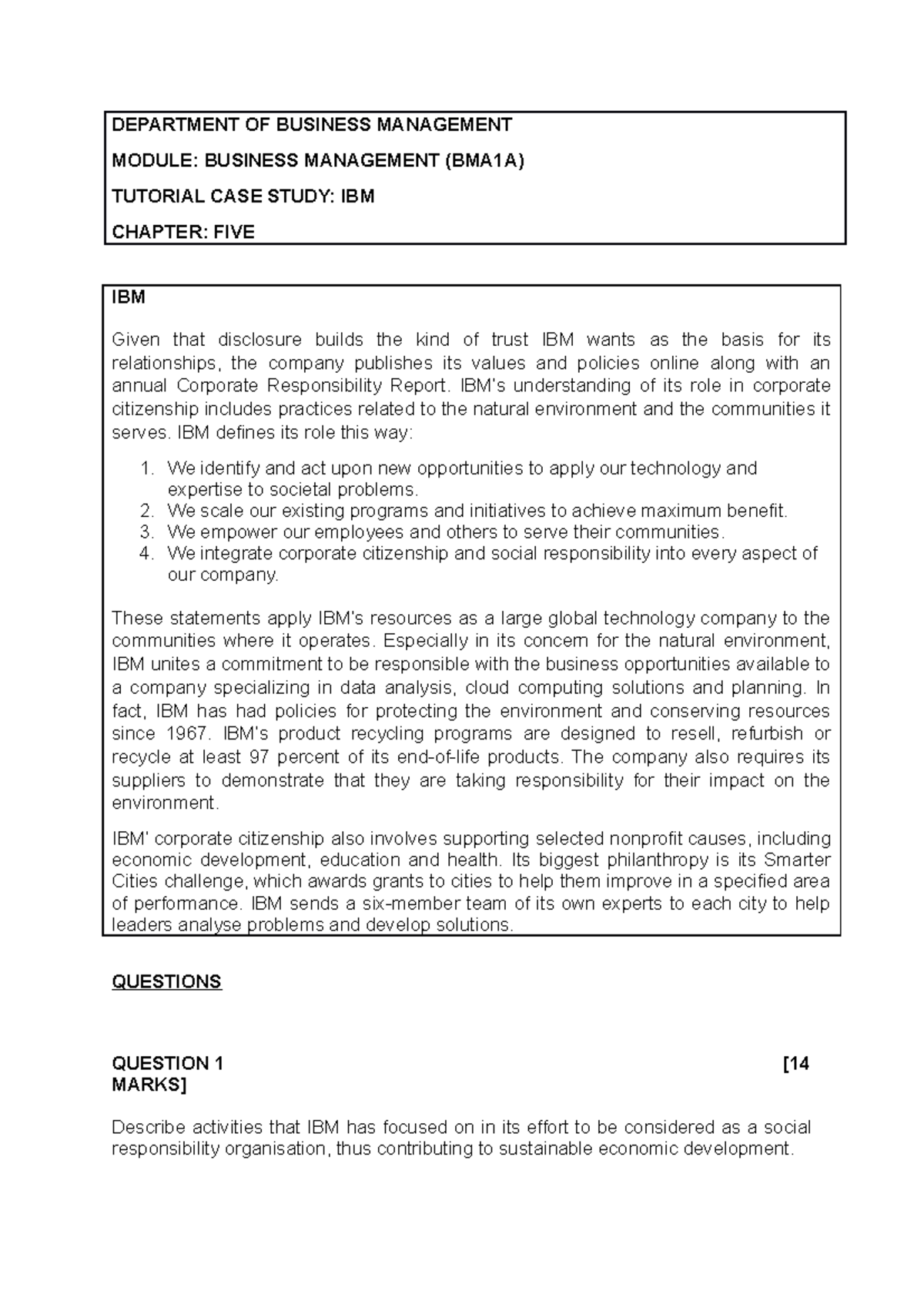 Chapter 4 case studies answers picture