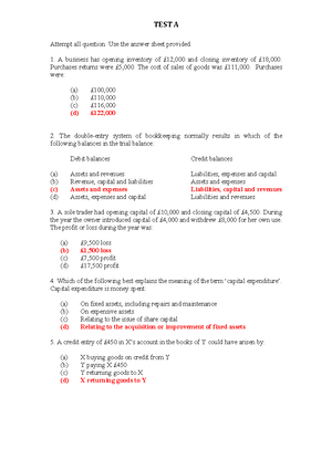 Module outline intro accounting - Introduction to Accounting Module ...