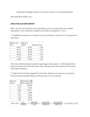 post lab questions experiment 1