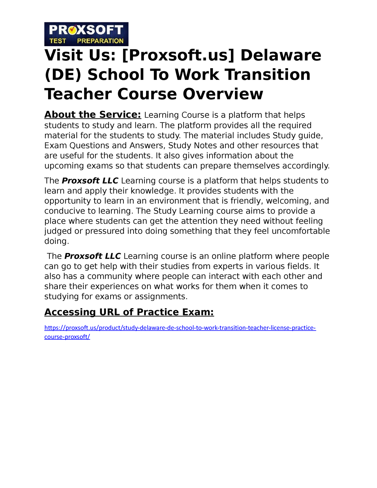 Delaware DE School To Work Transition Teacher Practice Course Visit   Thumb 1200 1553 