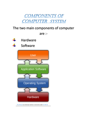 two components of computer