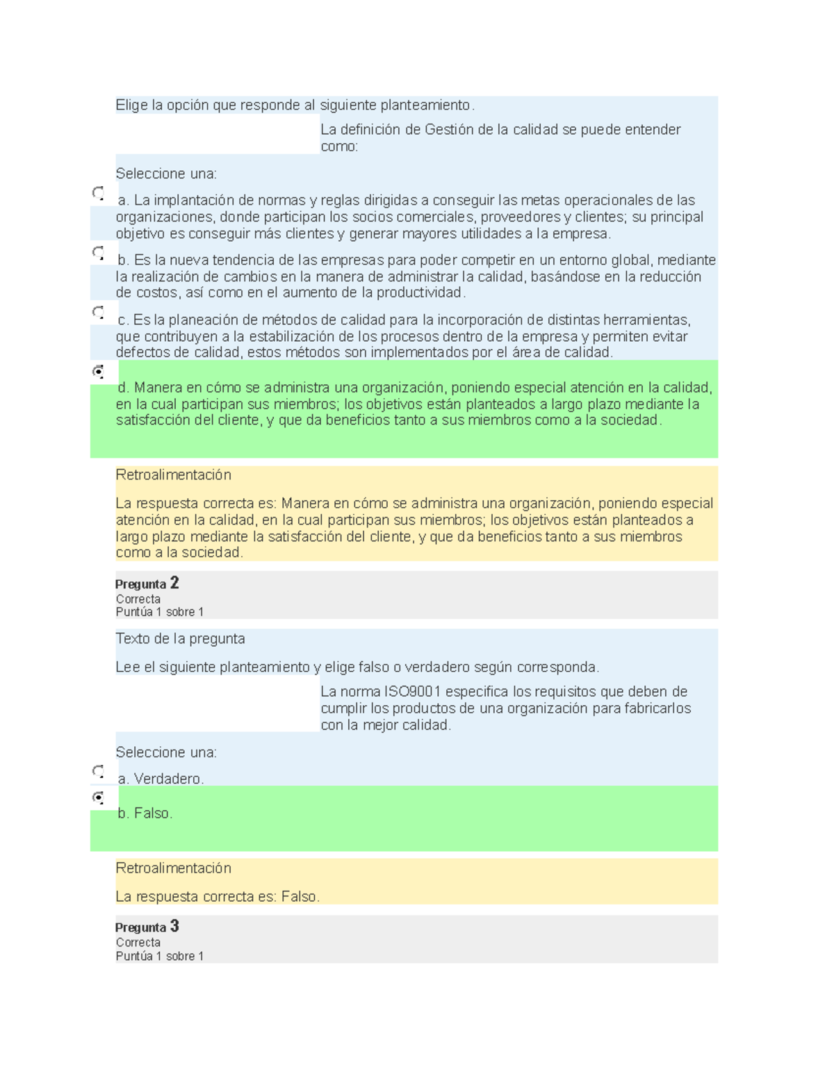 Elige la opción que responde al siguiente planteamiento - La definición ...
