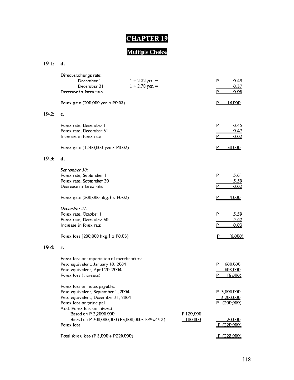 Solution Manual Advanced Accounting by Guerrero & Peralta Chapter-19 ...