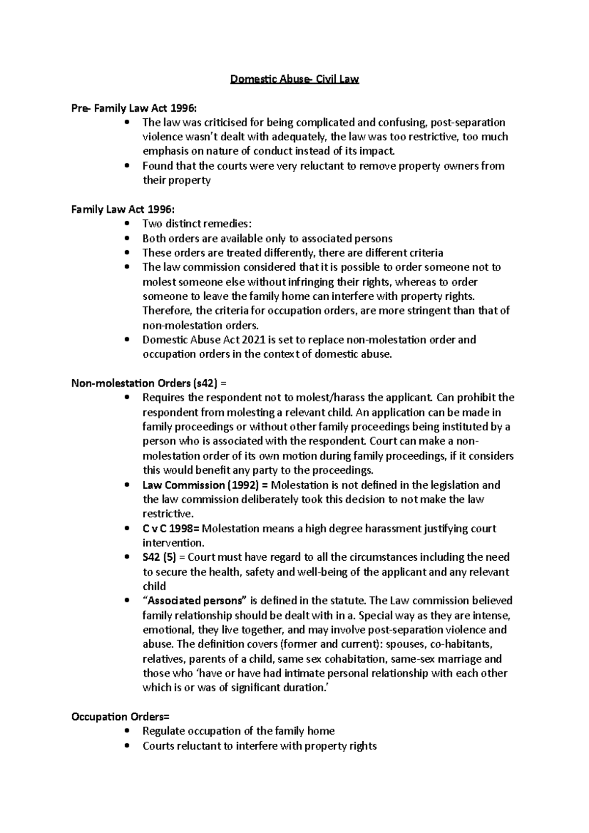 domestic-civil-law-family-law-act-1996-orders-and-occupation-orders