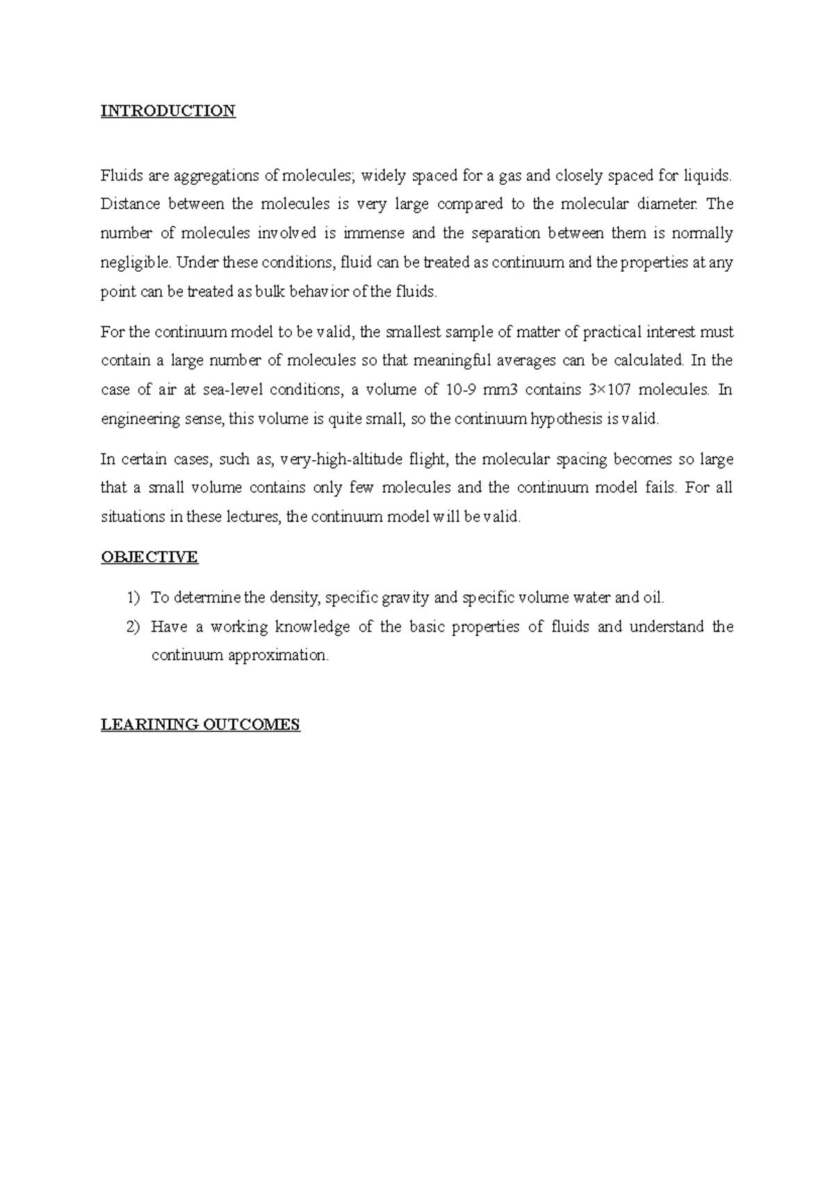 Hydraulic lab experiment ecw437 civil engineering INTRODUCTION Fluids