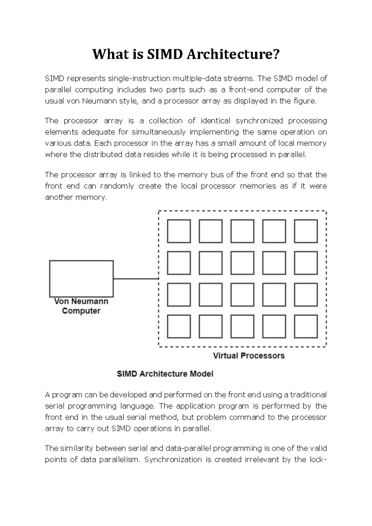 Introduction to SIMD Architecture with example - What is SIMD ...
