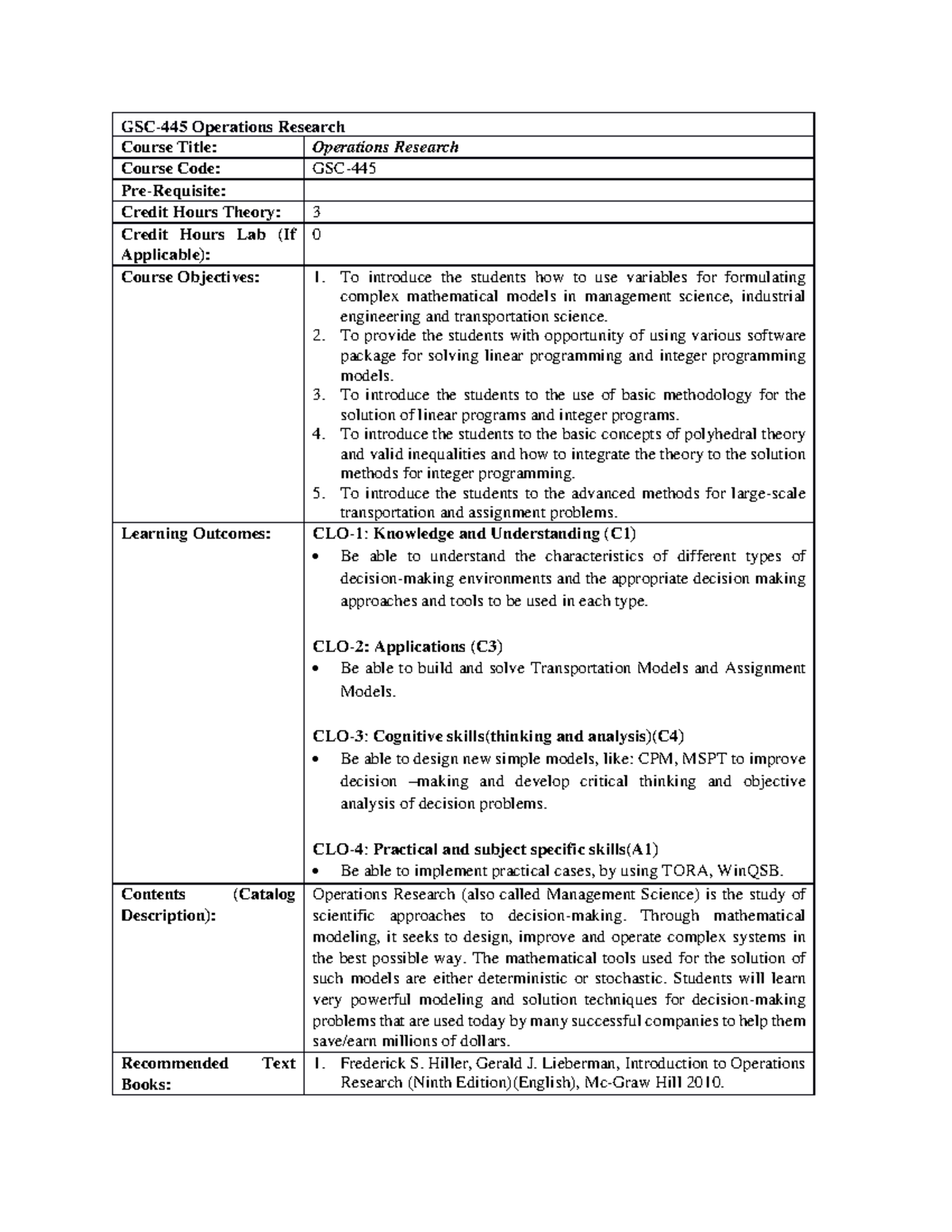 Operations-Research - Very useful and complete notes. - GSC-445 ...