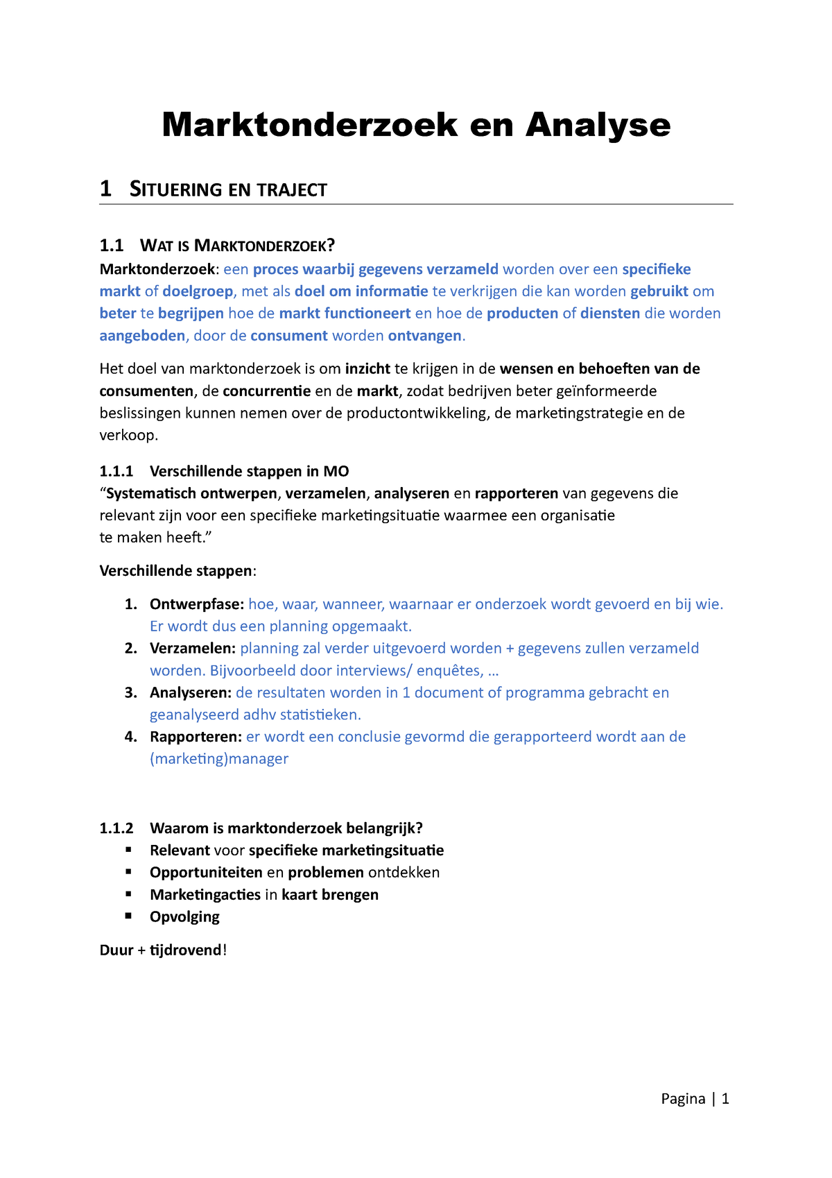 Marktonderzoek -en Analyse - Het Doel Van Marktonderzoek Is Om Inzicht ...