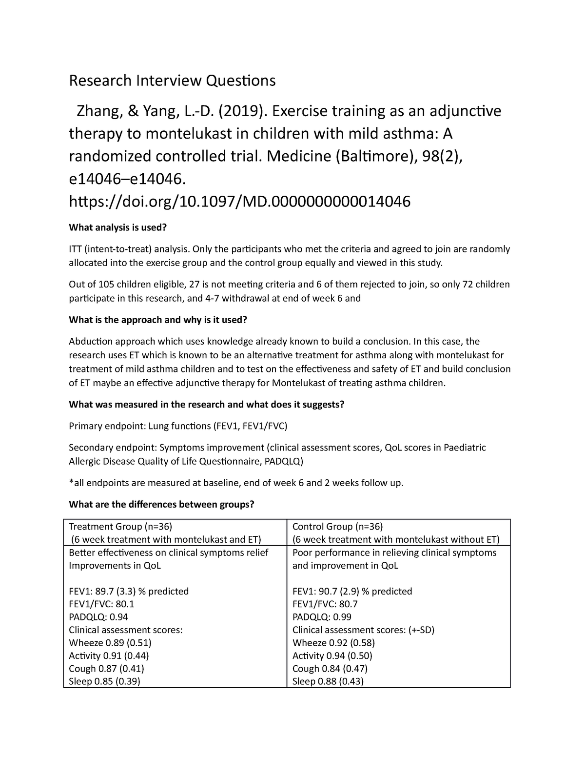 research practitioner interview questions