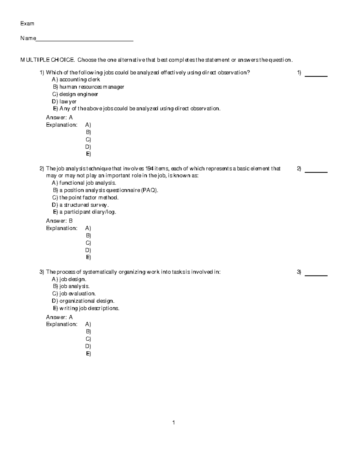 Exam May 2015, questions and answers - Exam Name ...