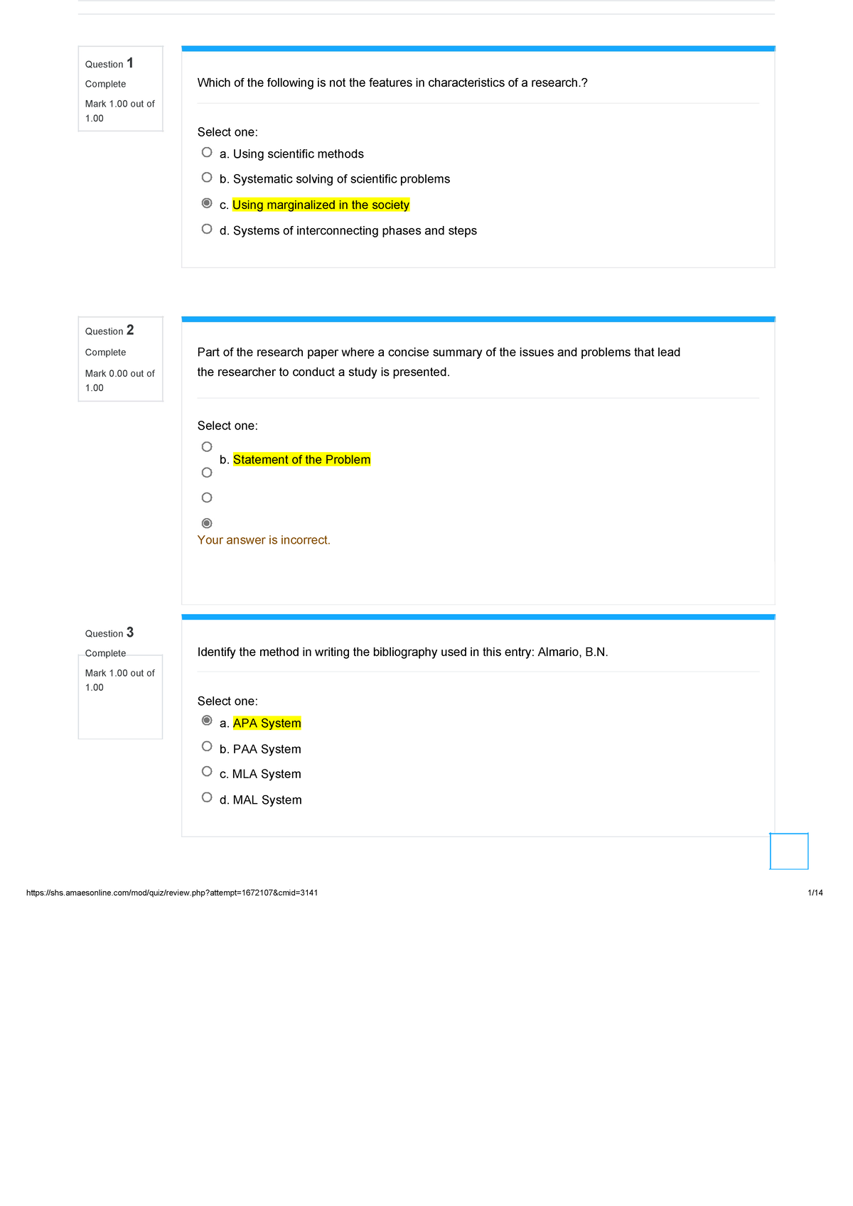 Pdfcoffee - pedh211 - Question 1 Complete Which of the following is not ...