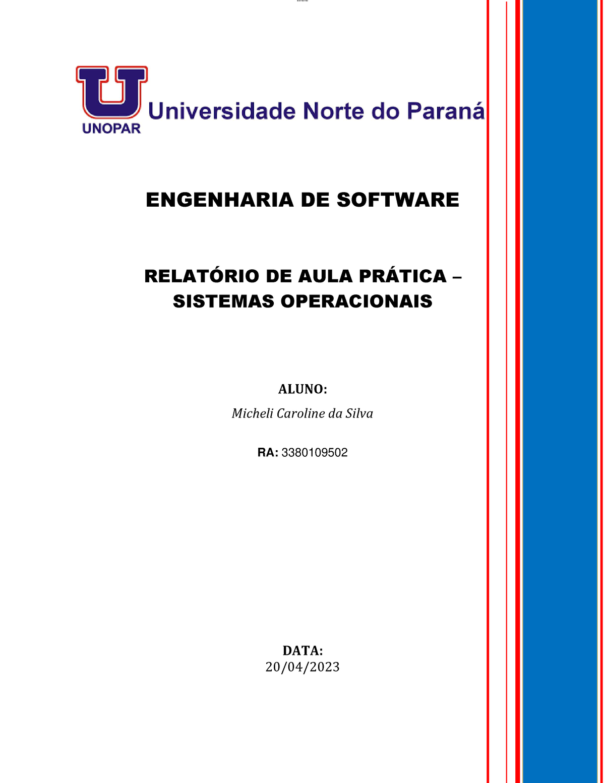 Relatório De Aula Pratica Sistemas Operacionais Linux Vs Ubuntu Engenharia De Software 1351