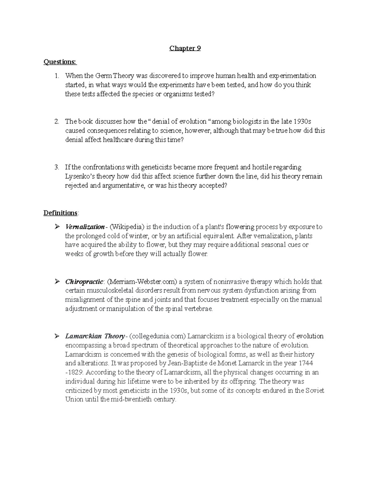 critical thinking chapter 9 answers