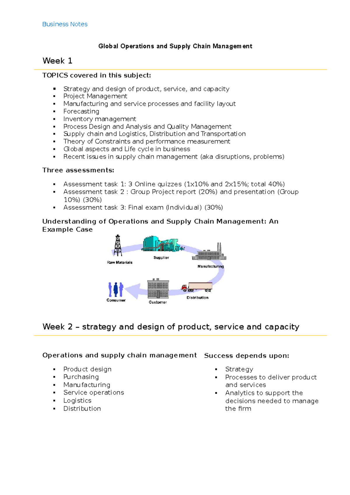 Global Operations and Supply Chain - As a project manager, you will be ...