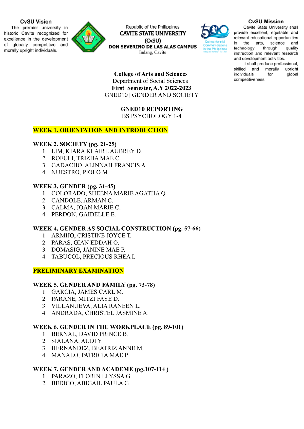 GNED10-BSP-1-4-Assigned-Group-Reporting - College Of Arts And Sciences ...