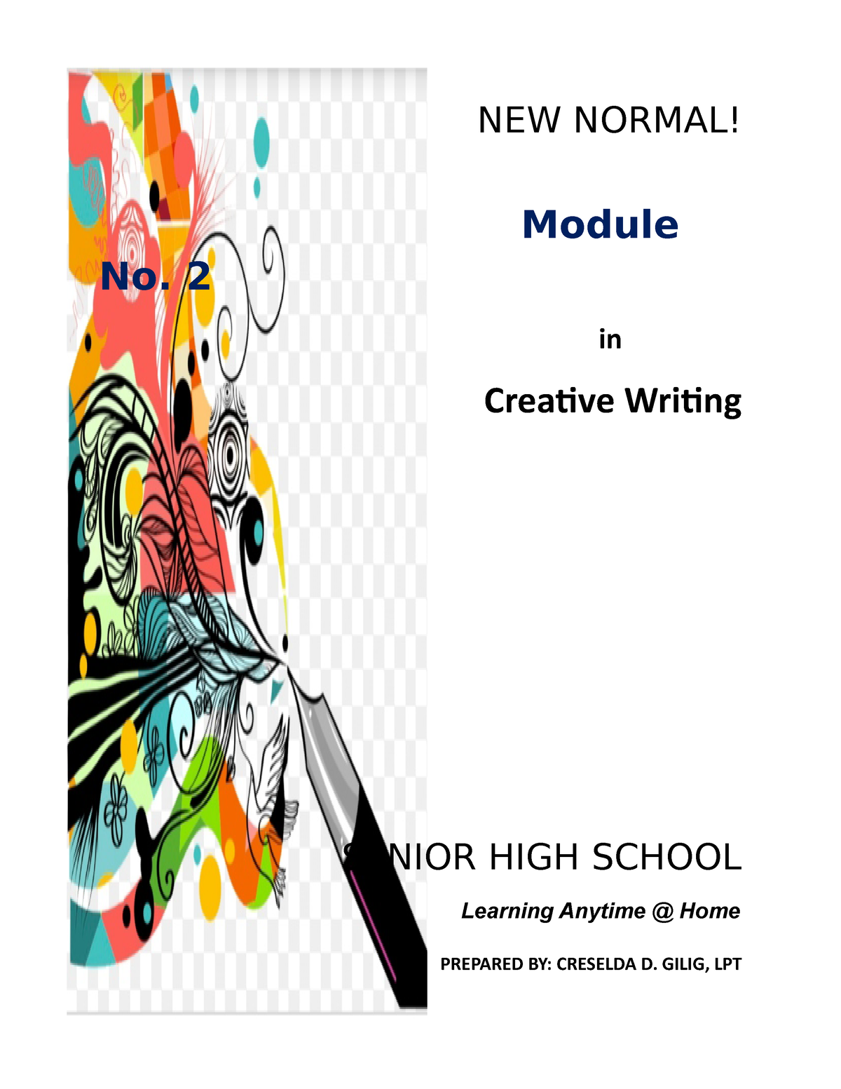 creative writing module 2 grade 12