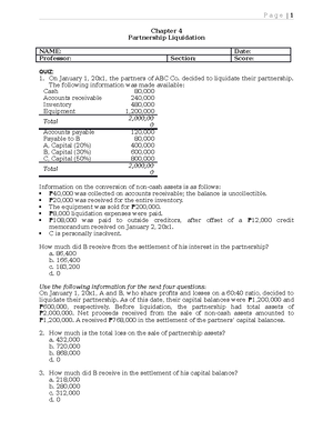 Unit 1.1 - The Accounting Equation - BS Accountancy - ANTEO - Studocu