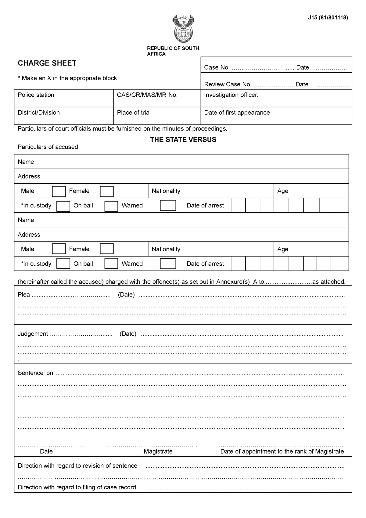 J15 Blank Charge Sheet LCRM2614 2 UFS UV Studocu