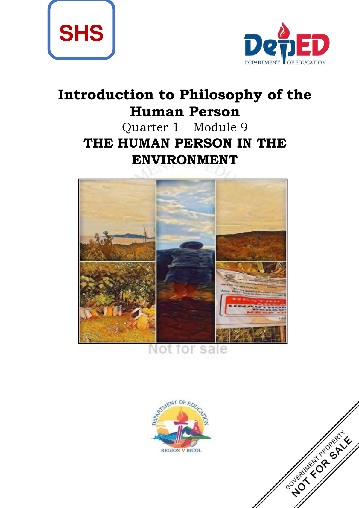 Philo Q1 M9 Heyyooo Introduction To Philosophy Of The Human Person Quarter 1 Module 9 The 6069