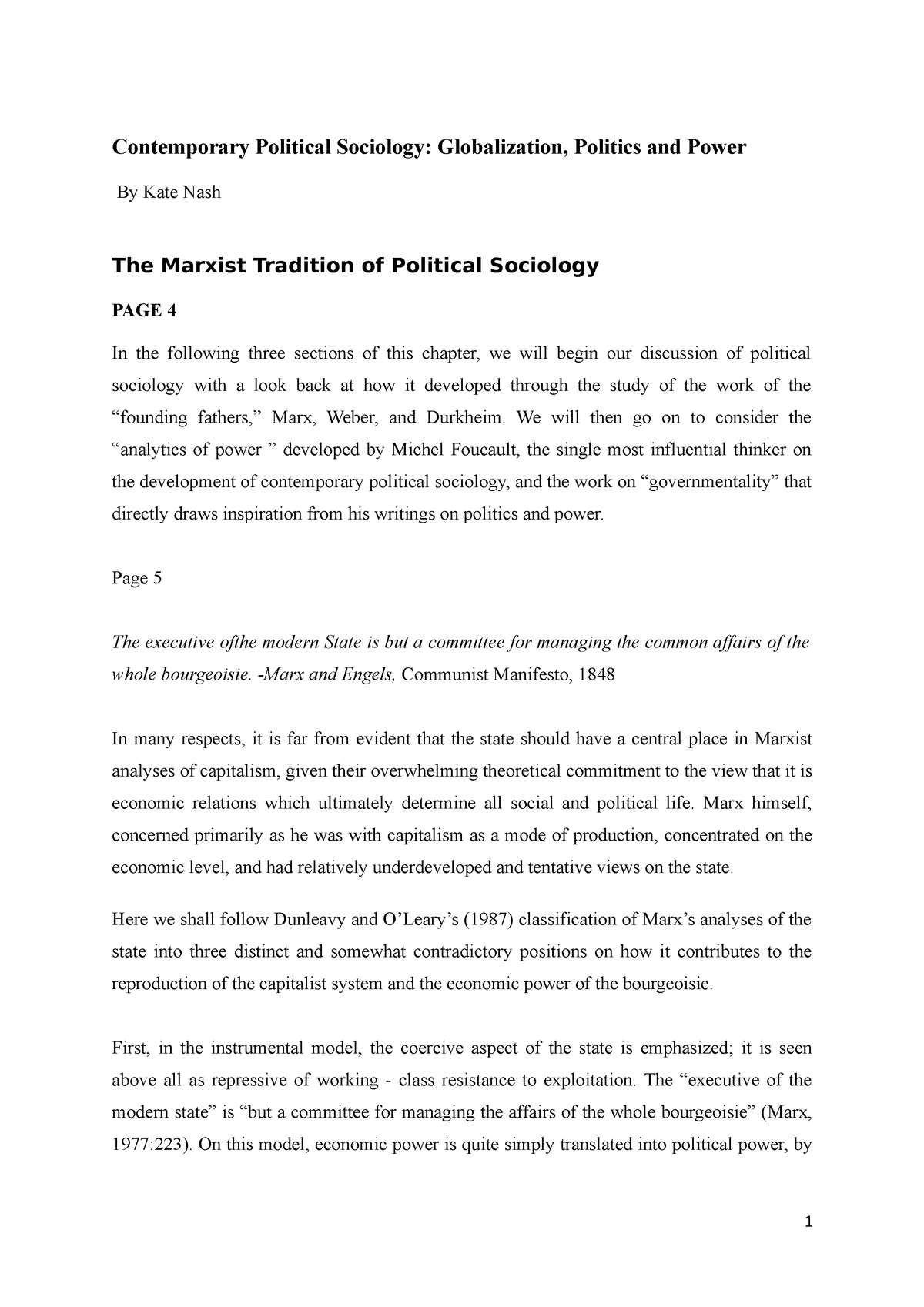 phd thesis on political sociology