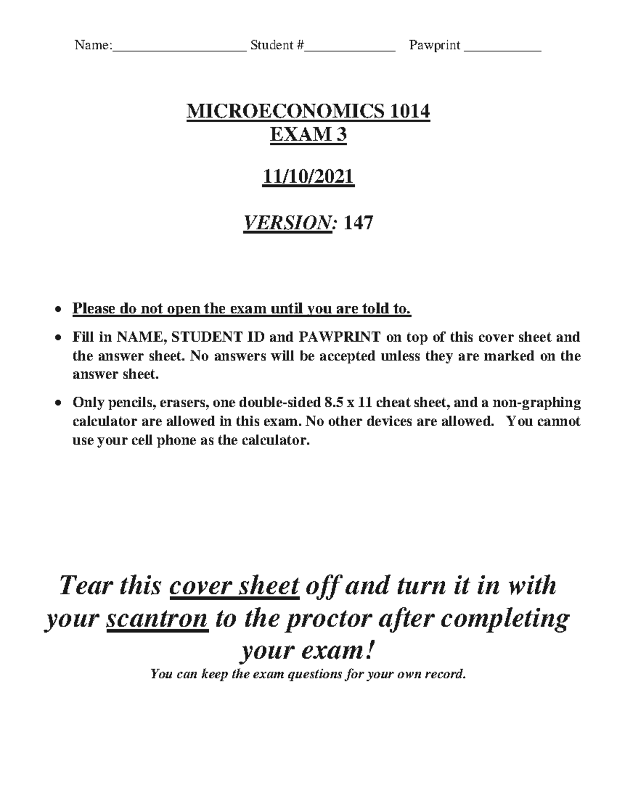 FS21 Exam 3 v147 - yes - Name:___________________ Student ...