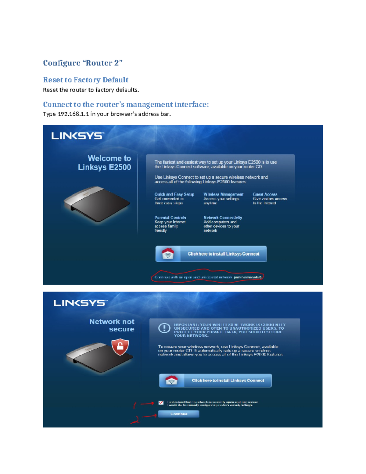 Lab04-router 2-config - Configure “Router 2” Reset to Factory Default ...