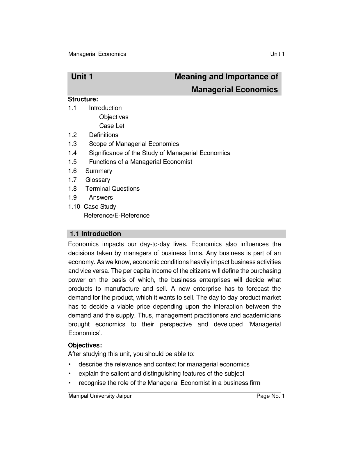 unit-01-meaning-and-importance-of-managerial-economics-unit-1