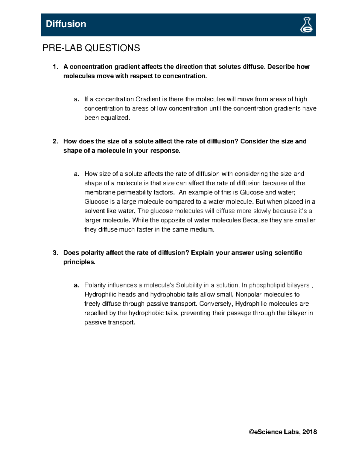 IB 1108 L06 Diffusion final - PRE-LAB QUESTIONS A concentration ...